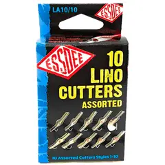 ESSDEE - Juego De Gubias Para Linoleo X10 Rf La10/10