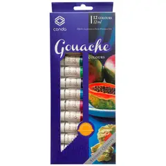 CONDA - Estuche Tempera Gouache 12Mlx12 Colores A1400657