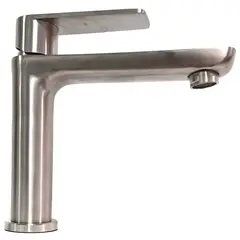 PLUMBER - Griferia Lavamanos Baja Tucsia Sencilla Acero Inox