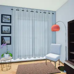 JUST HOME COLLECTION - Cortina Velo Túnez Beige 300 x 250 cm