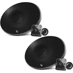 INFINITY - Parlantes Coaxiales de 2 Vías. Negro