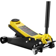 VEVOR - Gato de Piso de Carreras de Acero. Amarillo K5