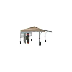 CROWN SHADES - Toldo de 10x10 Pulgadas de Bloqueo Central