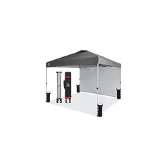 CROWN SHADES - Toldo Desplegable de 10x10 Con Pared