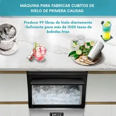 EUHOMY - Máquina de Hielo Comercial