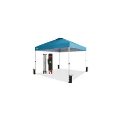 CROWN SHADES - Toldo Desplegable para Exteriores Color Azul Cian