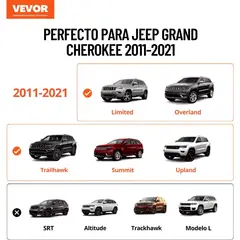 VEVOR - Barras Transversales para Portaequipajes de Techo