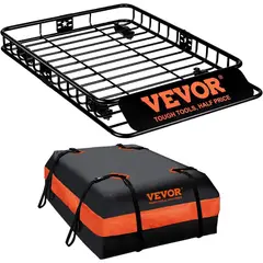 VEVOR - Cesta de techo de Carga para Portaequipajes