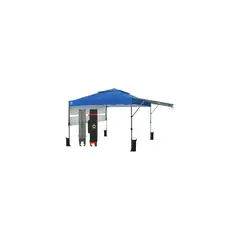 CROWN SHADES - Toldo Desplegable para Exteriores Color Azul
