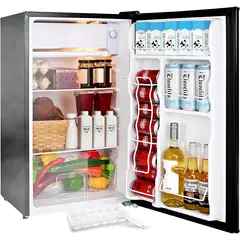 EUHOMY - Mini Refrigerador con Congelador de Una Sola Puerta