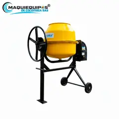 MAQUIEQUIPOS - Mezcladora de Concreto 200 Litros Cremallera y Piñón Metálico