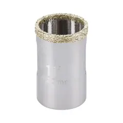 TRUPER - Sierra Copa Diamantada de 1'' (25 mm) Borde Continuo x 4 Unidades