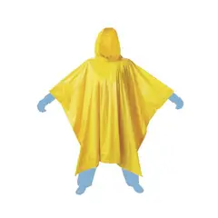 TOOLCRAFT - Capa Impermeable Reforzada para Lluvia Amarillo x 5 Unidades