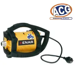 ENAR - Vibrador Eléctrico para Concreto Guaya 4 m Cable 38 mm
