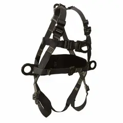 EPI - Arnés Premium Arc Flash de Cuerpo Entero Modelo En H Fabricado En Reata Ignífugade 45 Mm de Ancho Con Faja para Apoyo Lumbar y 4 Argollas En D Recubiertas Con Aislamiento Dieléctrico. . Incluye Porta Eslinga.