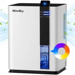 NINESKY - Deshumidificador para el Hogar con Apagado Automático
