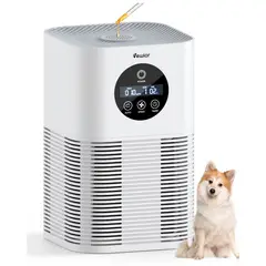 VEWIOR - Purificador de Aire para el Hogar con 3 Velocidades con Filtro HEPA
