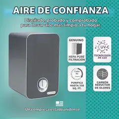 GERMGUARDIAN - Sistema de Limpieza de Aire 3 en 1 con Filtro HEPA