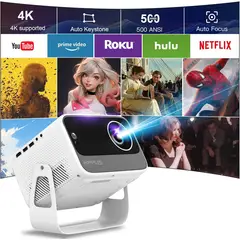 undefined - Proyector Inteligente 4k con Android 9.0