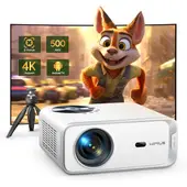 WIMIUS - Proyector 4k Wifi y Bluetooth. Blanco P63