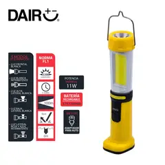 DAIRU - Linterna Para Auto Con 3 Modos De Iluminación