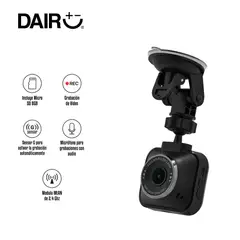 DAIRU - Cámara Autos Fullhd Lcd 2Pulg App Wifi Mic Sd 8 Gb