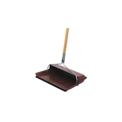 FULTON - Recogedor Negro con Esmalte Horneado de 29,84cm de Largo y 20cm de Ancho