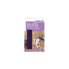 BONA - Almohadilla de Barrido Birdwell en Microfibra Color Morado para Trapeador Multiusos