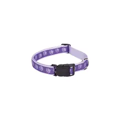 CASUAL CANINE - Collar Para Perro Con Huellas 10-40.640cm