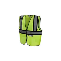 RADIANS - Chaleco de Seguridad DSV221 Verde con Cierre Talla L Unisex