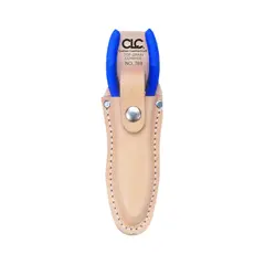 CLC - Porta Alicates de Cuero Color Marrón con 6,98cm de ancho 17,14cm de alto y 3,17cm de profundidad