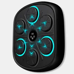 OURSTARRY - Máquina de Boxeo Musical con Luz LED y Guantes Premium