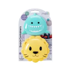 MELII - Recipientes Tiburón y León 232ml Set x2