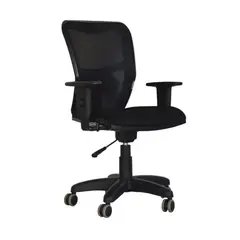 COMPUMUEBLES - Silla de escritorio Ejecutiva Negro Fiory