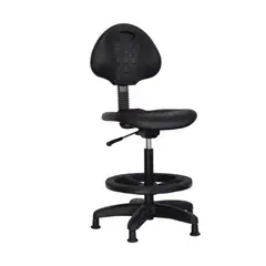 COMPUMUEBLES - Silla Cajero Operativa Negro Saxo