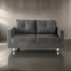 KAIU HOME - Sofa Viena 152X77X82 Tela Suave Gris