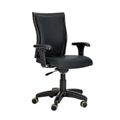 COMPUMUEBLES - Silla de escritorio Ejecutiva Negro Sofia