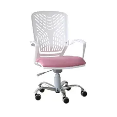 COMPUMUEBLES - Silla de escritorio Ejecutiva Blanco Cherry