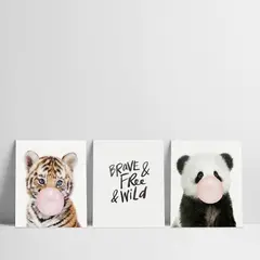 BE AND BEE - Tríptico Brave And Wild