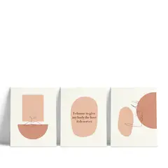 BE AND BEE - Tríptico Love Lines