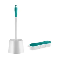 VANYPLAS - Combo Cepillo Baño con Base y Cepillo Lavarropa