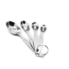NOVUM - Set x4 Cucharas Medidoras Acero Inoxidable