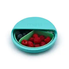 MELII - Contenedor Bocadillo 177ml Azul y Menta