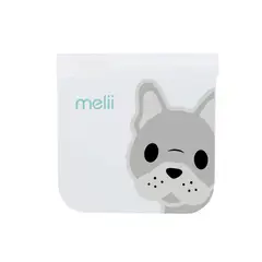 MELII - Paquete x4 Bolsas Reusables Perro y Tiburón