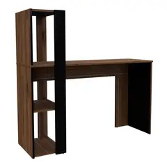 JUST HOME COLLECTION - Escritorio Biblioteca Lola 115x120.9x42 cm Gales Negro