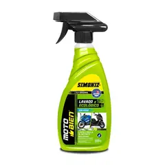 SIMONIZ - Lava Y Brillo Ecológico Sin Agua Moto Bien 500Ml