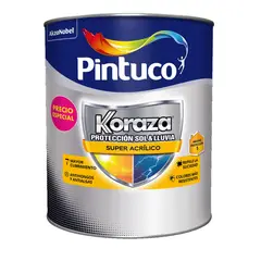 PINTUCO - Pintura para Exterior 1 Galón Blanco PVP Especial