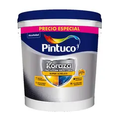 PINTUCO - Pintura para Exterior 2.5 Galones Blanco PVP Especial