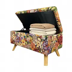 DKO DESIGN SAS - Puff Tipo Banqueta Baúl 40x82x42 Frida