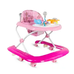 BEBESIT - Caminador para Bebe Andadera Walker Rosado